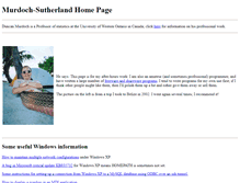 Tablet Screenshot of murdoch-sutherland.com